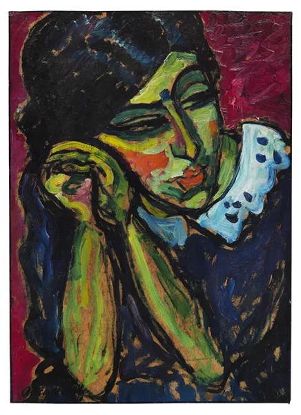 Alexej von Jawlensky — Mädchen mit Zopf