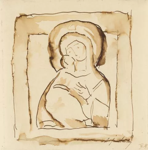 Alexej von Jawlensky — Ohne Titel (Ikone)