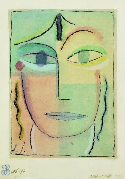 Alexej von Jawlensky — Weiblicher Kopf