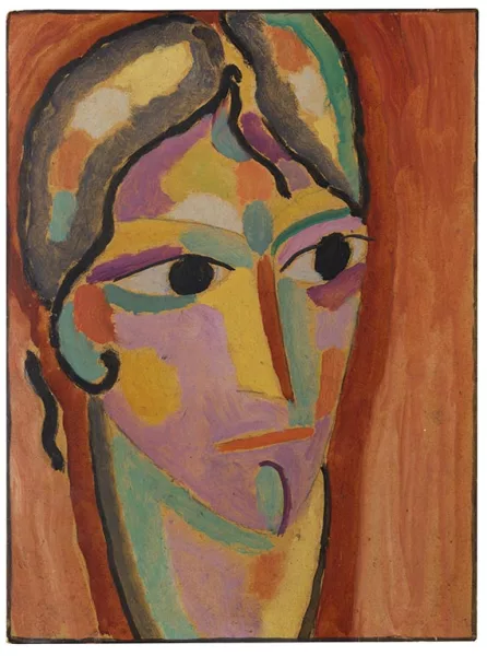 Alexej von Jawlensky — Mystischer Kopf: Trotz