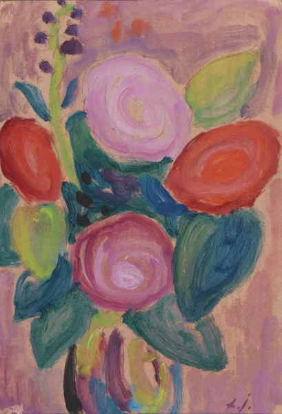 Alexej von Jawlensky — Blumenstrauss in Vase