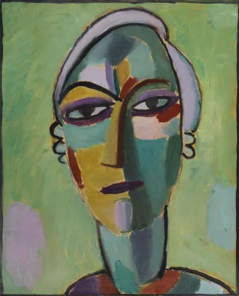 Alexej von Jawlensky — Mystischer Kopf: Galka Fatum - Fate