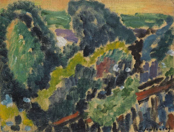 Alexej von Jawlensky — Landschaft am Genfersee
