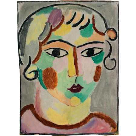 Alexej von Jawlensky — Frauenportrait — Galerie Kornfeld