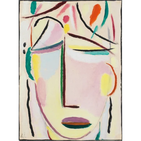 Alexej von Jawlensky — Heilandsgesicht — Galerie Kornfeld