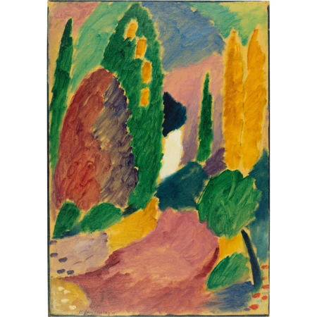 Alexej von Jawlensky — Grosse Variation: Pfingstmorgen (Sonntagsgruppe) — Galerie Kornfeld