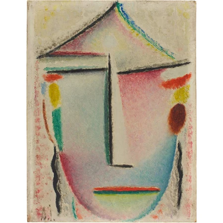 Alexej von Jawlensky — Heilandsgesicht — Galerie Kornfeld