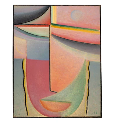 Alexej von Jawlensky — Abstrakter Kopf: Aurora — Galerie Kornfeld