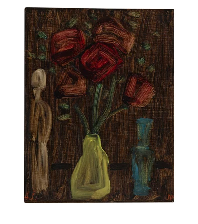 Alexej von Jawlensky — Grosses Stillleben: Rosen mit gelber Vase — Galerie Kornfeld