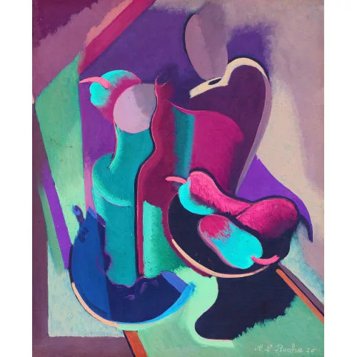 Alexis Louis Roche — Stillleben mit Früchten.