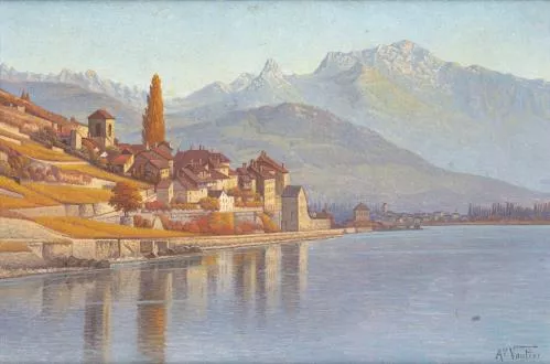 Alexis VAUTIER (1870-c.1929), "Saint-Saphorin". — DognyAuction