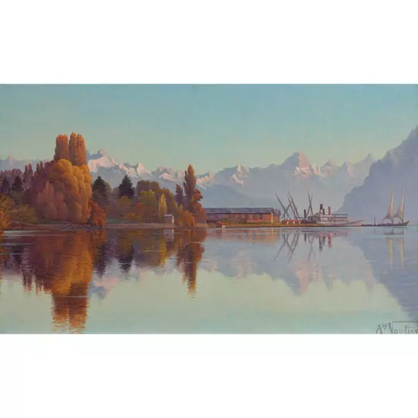 Vue sur le lac Léman