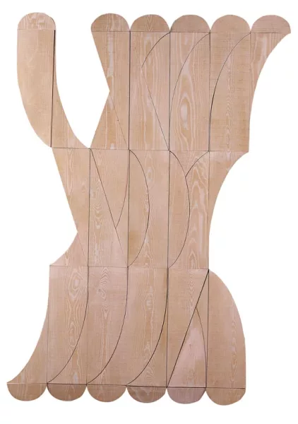 Alfonso Hüppi — Klapprelief