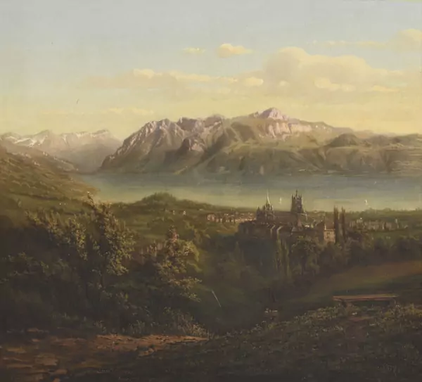 Vue sur la ville de Lausanne