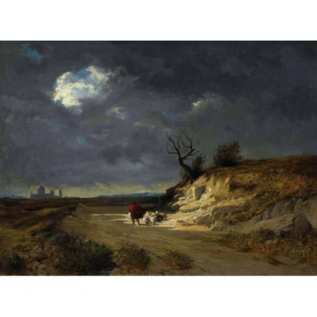 Weite Gewitterlandschaft