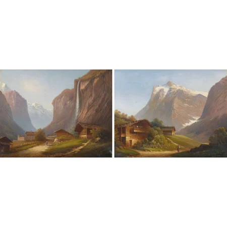 Ansichten vom Berner Oberland. Gegenstücke