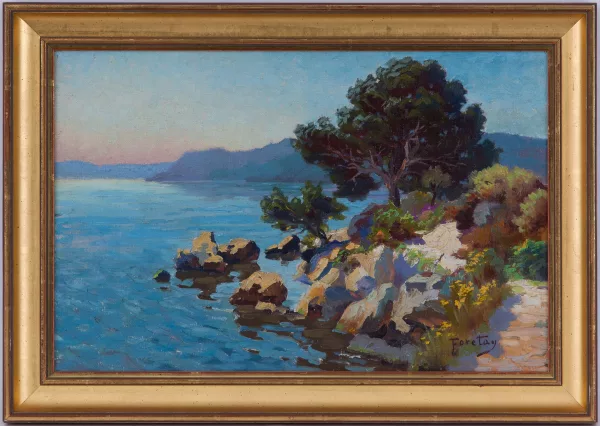 Alfred Foretay — "Pin, l'Etang de Berre"