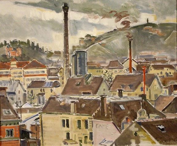 Alfred Heinrich Pellegrini — Blick auf Stuttgart III, 1914