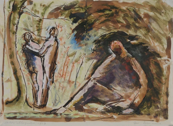 Alfred Heinrich Pellegrini — Der Einsame, 1916