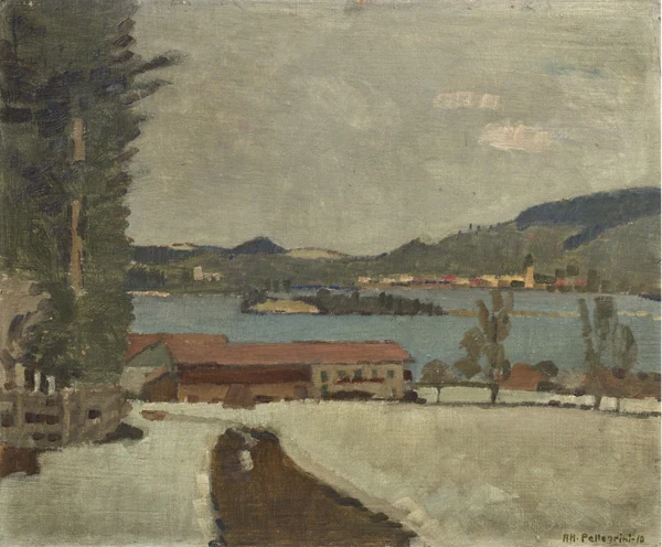 Alfred Heinrich Pellegrini — Föhntag am Schliersee, 1910