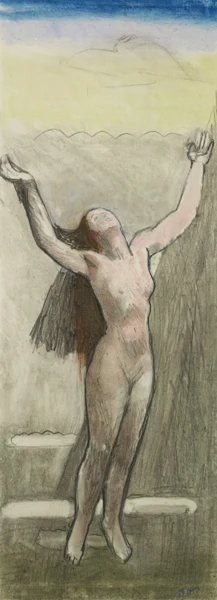 Alfred Heinrich Pellegrini — Die Genesende, 1941