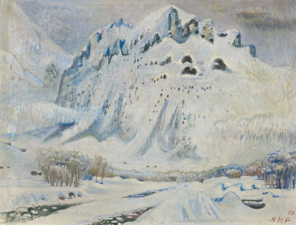 Alfred Heinrich Pellegrini — WENN ES AUFHELLT, GRINDELWALD, 1950CLEARING UP, GRINDELWALD, 1950