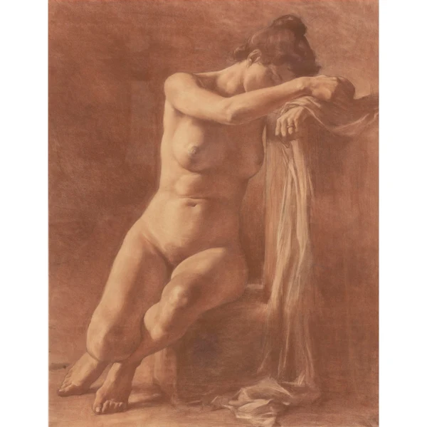 Alfred Heinrich Pellegrini — WEIBLICHER AKTFEMALE NUDE