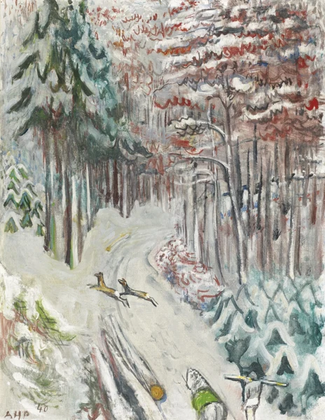 Alfred Heinrich Pellegrini — Winterstille, 1940