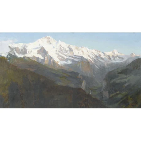 Lauterbrunnental mit Jungfrau-Massiv