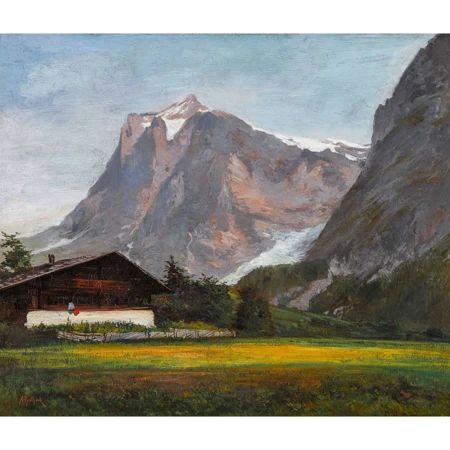 Grindelwald mit dem Wetterhorn