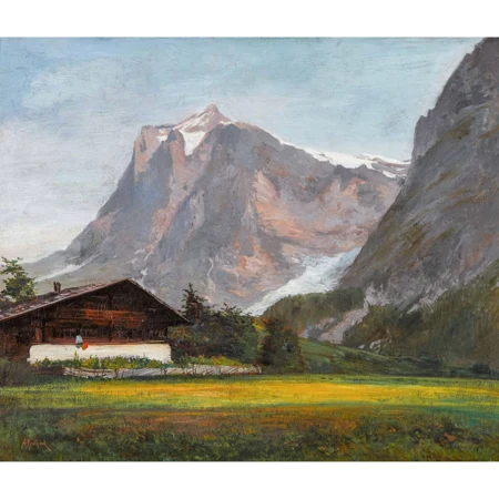 Grindelwald mit Wetterhorn