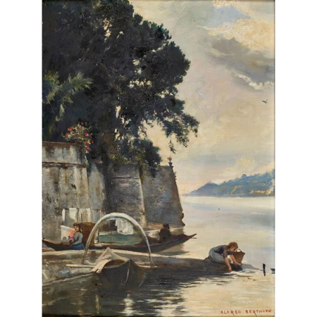 Wäscherinnen am Genfersee