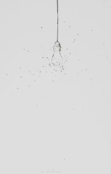 Alfred Hofkunst — Wie die Fliegen um das Licht, 1969