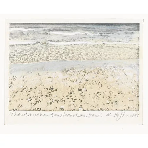 Alfred Hofkunst — "Strandanstrandanstrandanstrand".