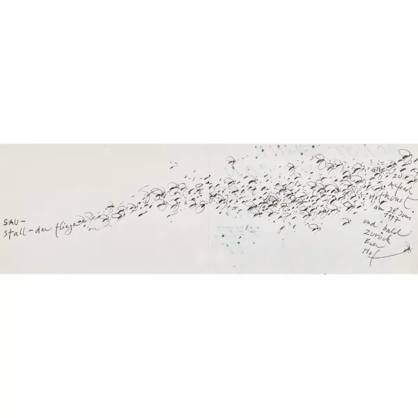 Alfred Hofkunst — "Sau-Stall-der Fliegen".
