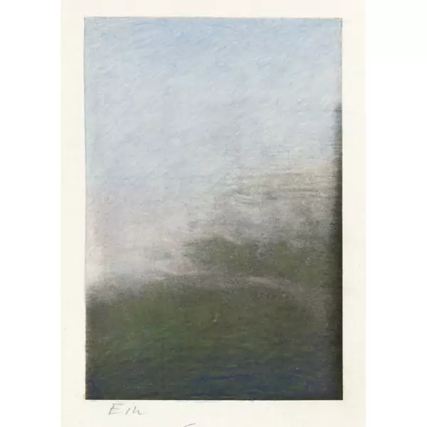 Alfred Hofkunst — Ein sonniger Untergang am Neuenburger See — Galerie Kornfeld