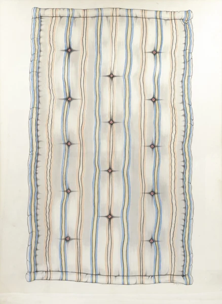 Alfred Hofkunst — Matratze, 1969