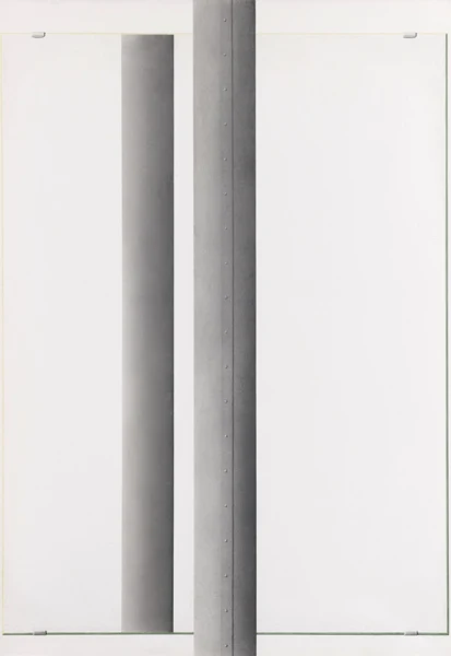 Alfred Hofkunst — Tuyau de chauffage (à mazout avec miroir), 1974