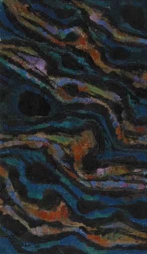 Alfred Manessier — Les collines vertes, 1960