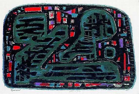 Alfred Manessier — Komposition