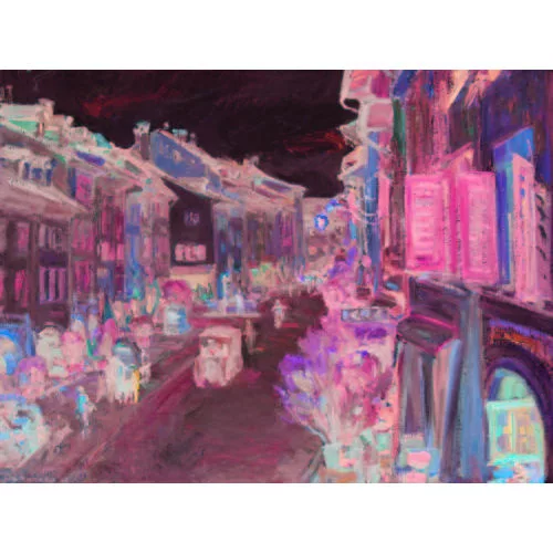 Alfred Marxer — Hauptgasse in Murten.