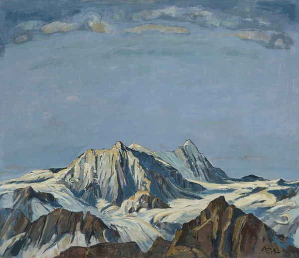 Alfred Portmann — Mont Blanc