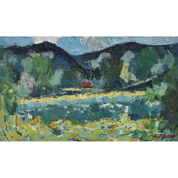 Alfred Sidler — "Emmentaler Landschaft".