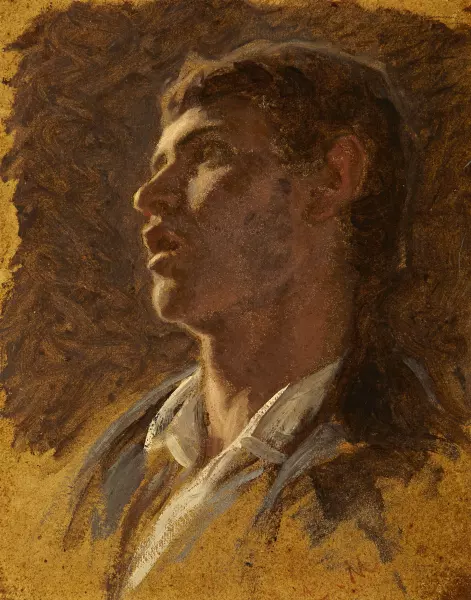 Étude pour 'Les Pifferari', 1865"
