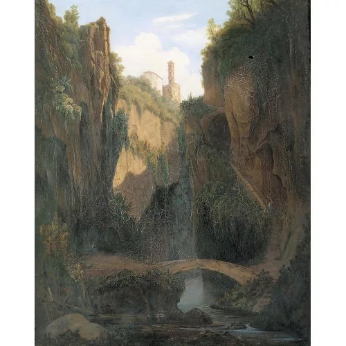 Alfred von Ernst — Romantische Landschaft.