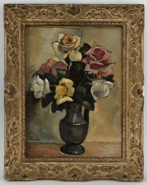 Alfredo Cini — Alfredo Cini (1887-1970), \\Bouquet de fleurs\\,
