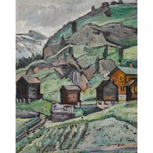 Walliser Landschaft bei Zermatt