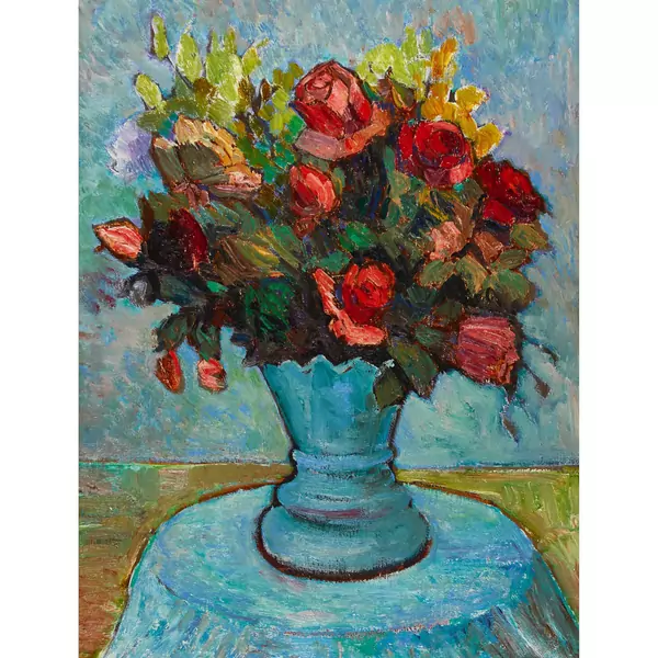 Blumenbouquet mit Rosen