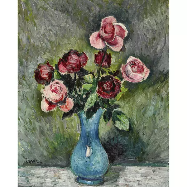 Rosenstrauss in Vase