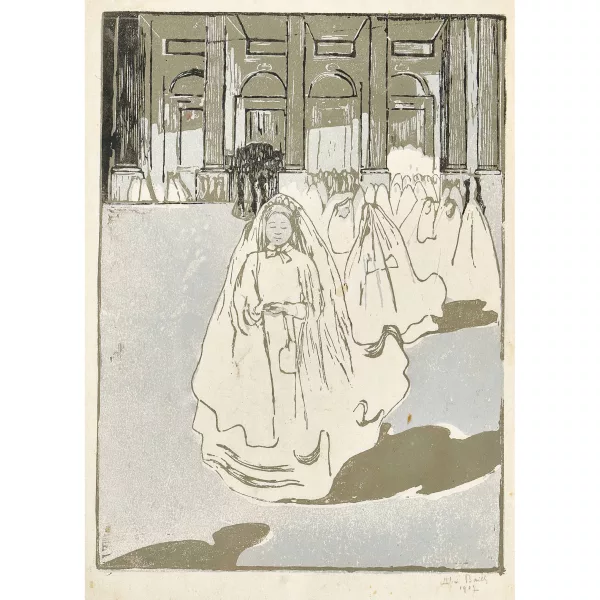 Alice Bailly — "Les Communiants à Saint-Sulpice".